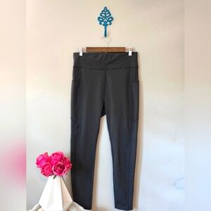 POP Fit Harlow Dark Gray Leggings Size XL (NWOT)